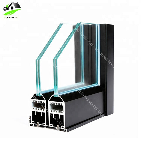 China supplier high quality sliding door large glass aluminum sliding door on China WDMA