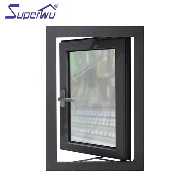 China suppliers OEM AS2047 NFRC CSA Impact resistant Glass aluminum casement window with online selling on China WDMA