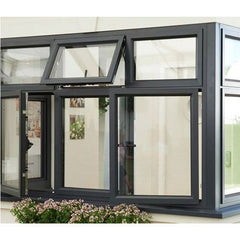 China suppliers factory directly energy saving black aluminum windows and doors with cheap price on China WDMA