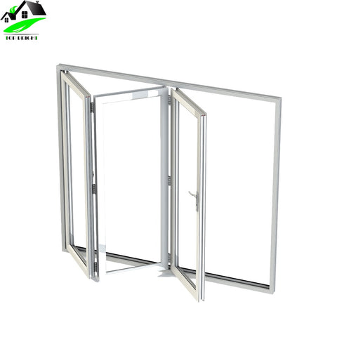 China suppliers prices Exterior aluminum accordion folding door windows on China WDMA