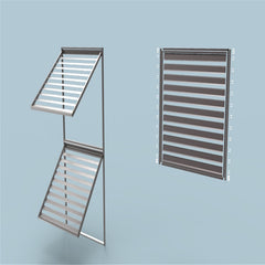 Chinese Factory Directly sale aluminum roller shutter/louver windows on China WDMA