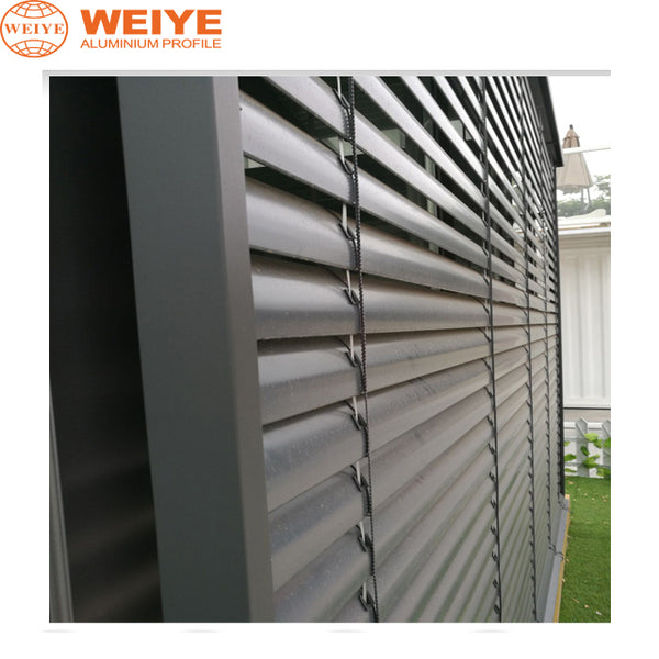 Chinese factory aluminium alloy window door aluminium shutters on China WDMA