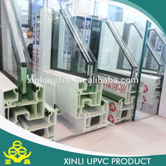 Chinese factory manufacturer raw materials white upvc windows&doors profiles on China WDMA