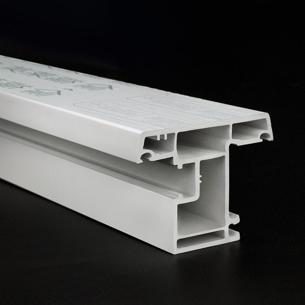 Chinese factory manufacturer raw materials white upvc windows&doors profiles on China WDMA