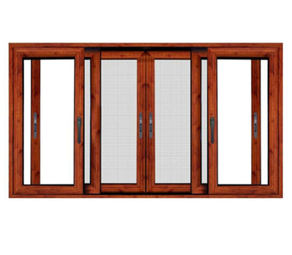 Classic Style Aluminum Sliding Doors And Windows With Accordion Screen Windows on China WDMA