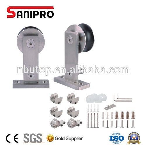 Classical standard high quality insulated sliding barn door hardware on China WDMA