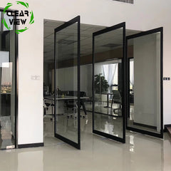 Clearview Furnishing cheap aluminum alloy 4 panel white bi folding door on China WDMA