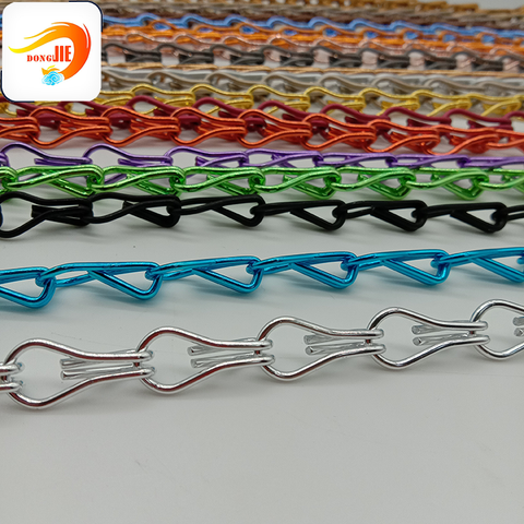 Colorful Chain Link Curtain For Doorway Screen on China WDMA