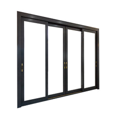 Commercial aluminum frame glass sliding door on China WDMA