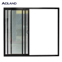 Commercial open style interior aluminum/aluminium sliding glass door for office on China WDMA