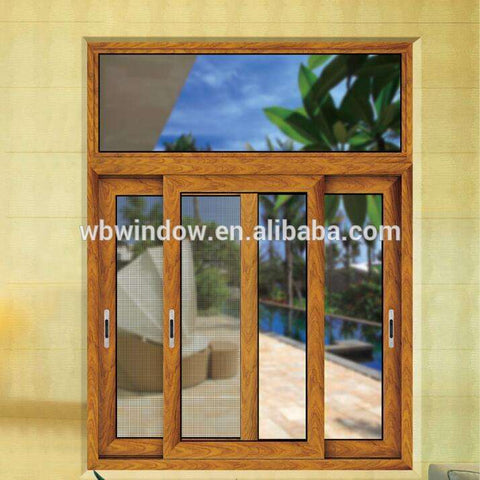 Cost Effective Double Pane Aluminum Glass Sliding Window on China WDMA