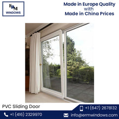 Cost Effective Double and Triple Glazed Thickness Sound Proof PVC Sliding Glass Doors on China WDMA