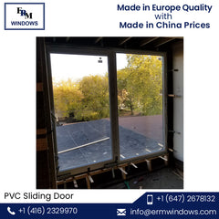 Cost Effective Double and Triple Glazed Thickness Sound Proof PVC Sliding Glass Doors on China WDMA