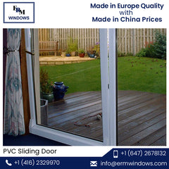 Cost Effective Double and Triple Glazed Thickness Sound Proof PVC Sliding Glass Doors on China WDMA