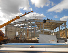 Cost of construction design 10000 square meter steel structure building warehouse on China WDMA