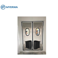 Crash free gate, walk in cold storage room door with glass window on China WDMA