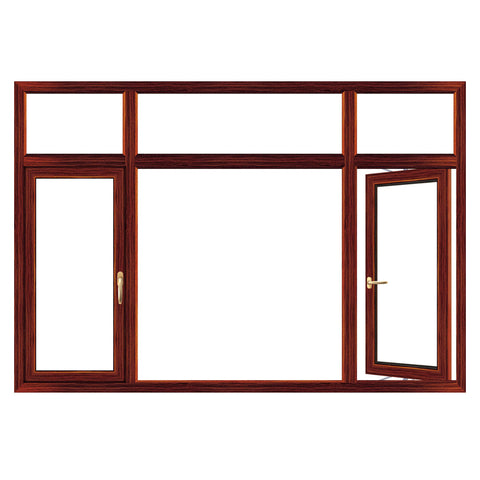 Custom French Aluminum Casement Window price on China WDMA