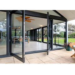 Custom Made Residential Interior Aluminum Glass Folding Doors Cost on China WDMA