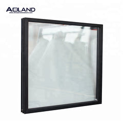 Custom impact resistant fixed double / triple glazing windows American latest design anti-noise