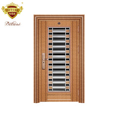 Custom stainless steel metal door steel doors design HLB-1977 on China WDMA