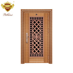 Custom stainless steel metal door steel doors design HLB-1977 on China WDMA