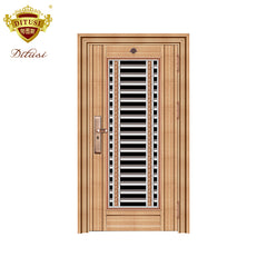 Custom stainless steel metal door steel doors design HLB-1977 on China WDMA