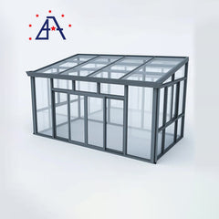 Customized Aluminium Retractable Sunroom Glass Sunrooms with Sliding Doors on China WDMA