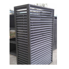 Customized Aluminum Fixed Window Metal Louver Price on China WDMA