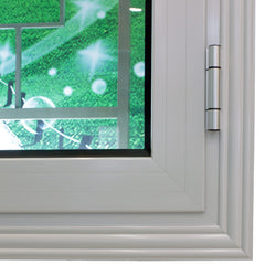 Customized size double glazed aluminum casement window on China WDMA