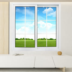 Customized upvc/ pvc/ plastic glass sliding window for living room on China WDMA