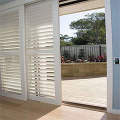 DY Aluminum Louvered Shutters Sliding Doors And Windows With Glass And Screen For Office on China WDMA