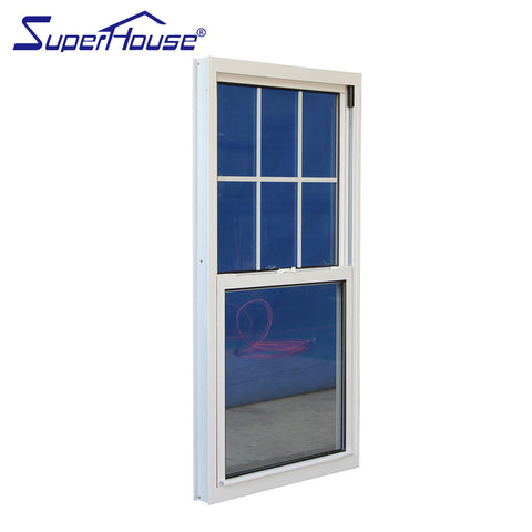 Decoration grill design bule tint tempered glass aluminium lift sliding windows on China WDMA