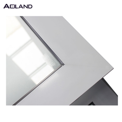 Decorative aluminum awning window design replacement windows customized size on China WDMA