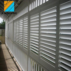 Decorative vinyl louver sliding bi folding plantation shutters plantation shutters lowes on China WDMA