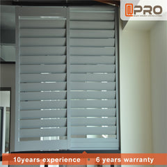 Design house louvered windows metal louver window adjustable dust proof sun shade shutter windows on China WDMA