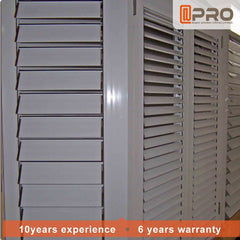 Design house louvered windows metal louver window adjustable dust proof sun shade shutter windows on China WDMA