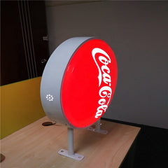 Doorway Hanging 3D Customizable Attractive LED Advertising Signboard For Shops on China WDMA