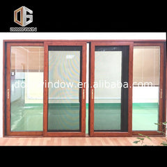 Doorwin sliding door- Thermal break double safety glazing aluminum sliding doors triple glass aluminum lift sliding door on China WDMA on China WDMA