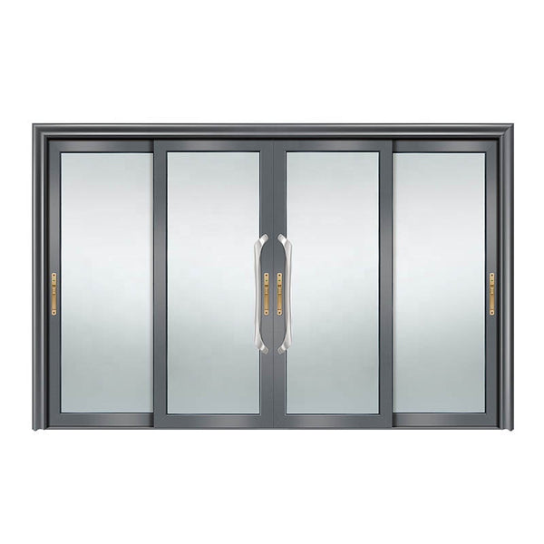 Doorwin sliding door- Thermal break double safety glazing aluminum sliding doors triple glass aluminum lift sliding door on China WDMA on China WDMA