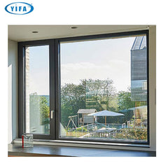 Double Pane Double Glazed Windows Aluminum Jalousie Black Casement Window Single Hung Aluminum Window on China WDMA