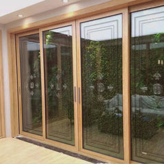 Double Tempered Glass aluminium glass sliding door on China WDMA