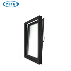 Double glazed energy efficient aluminium windows & doors UPVC tilt and turn window on China WDMA