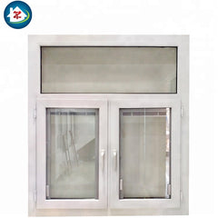 Double glazing vinyl hurricane impact pvc jalousie windows in the philippines on China WDMA