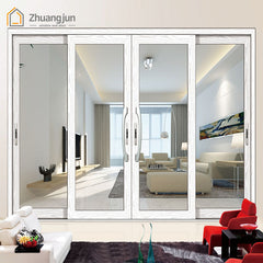 Double leaf sliding aluminum french door on China WDMA