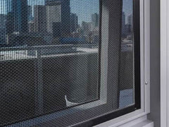 Easy and fast installation aluminum mesh screen window on China WDMA