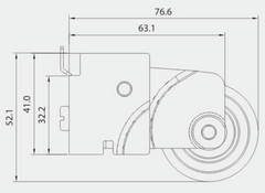 Easy installation sash sliding roller wheel for aluminum door & window on China WDMA