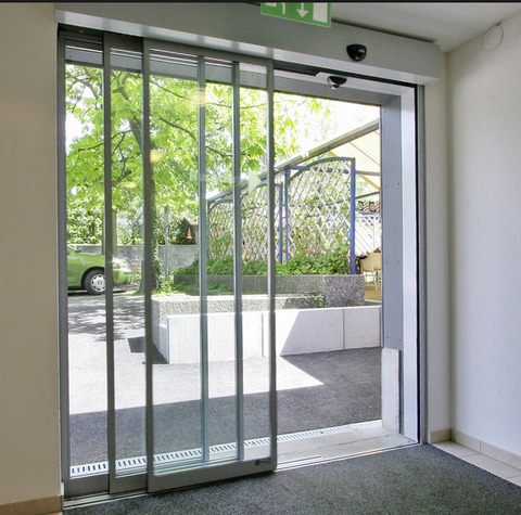 Easy to install and miantain tempered glass telescopic sliding door on China WDMA