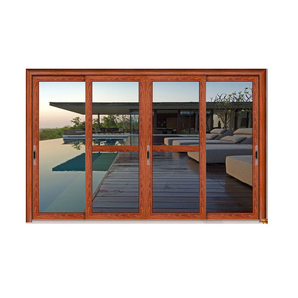 Elegant Design Aluminum Patio Doors Promotes Sliding Door on China WDMA