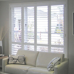 Elegant Interior Plantation Wood Window Shutters on China WDMA