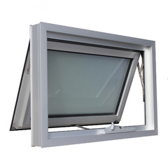 Energy saving double glass window aluminium awning windows and doors on China WDMA